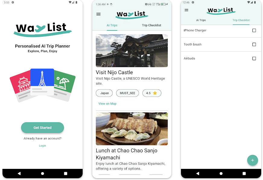 Waylist App